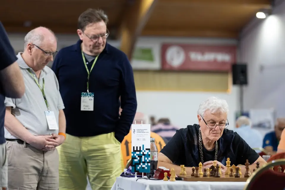 欧洲老年团体国际象棋锦标赛赛场档案照片