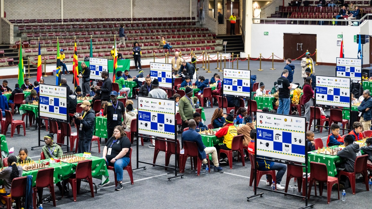 世界学校团体锦标赛非洲站斯泰伦博斯赛场全景