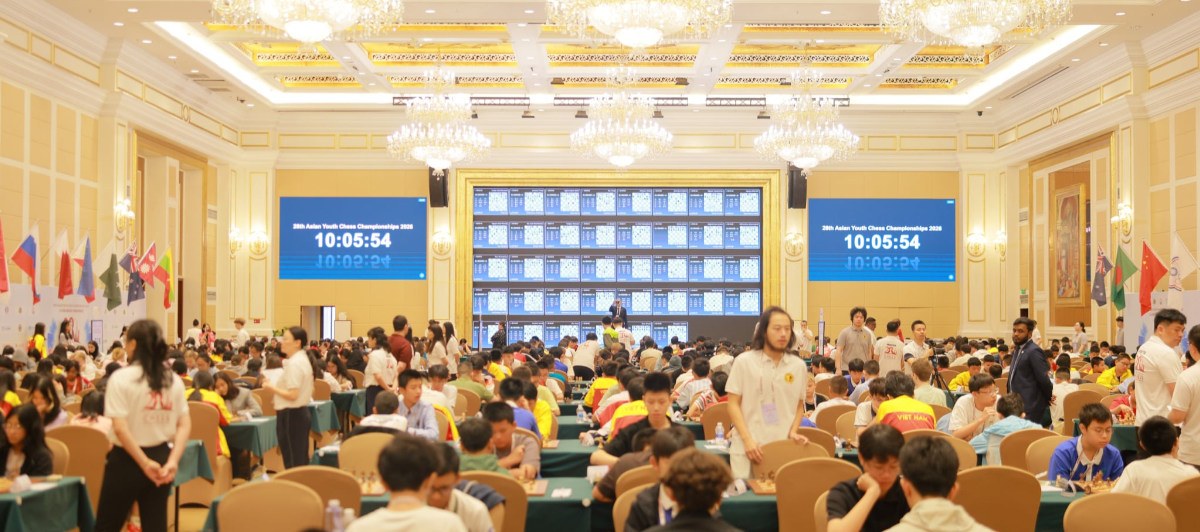 深圳亚洲青少年锦标赛开幕现场