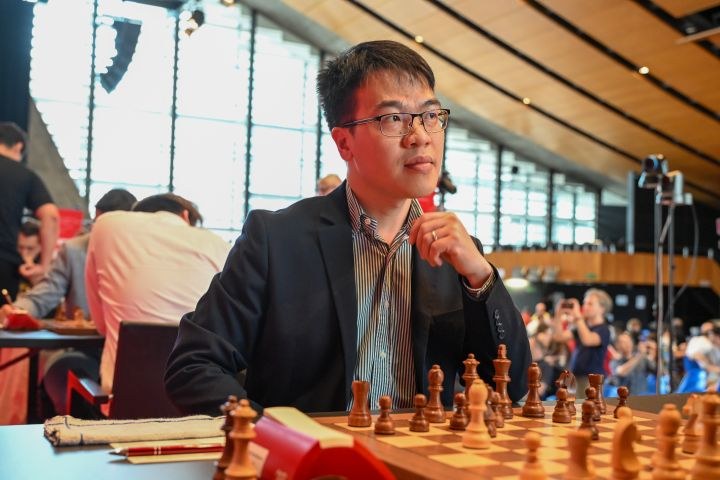黎光廉在比尔大师组三项赛慢棋首轮比赛
