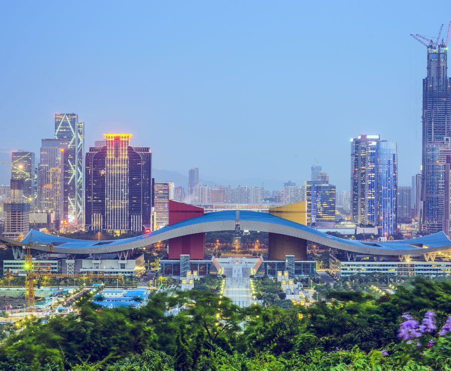 深圳亚洲青少年锦标赛赛场